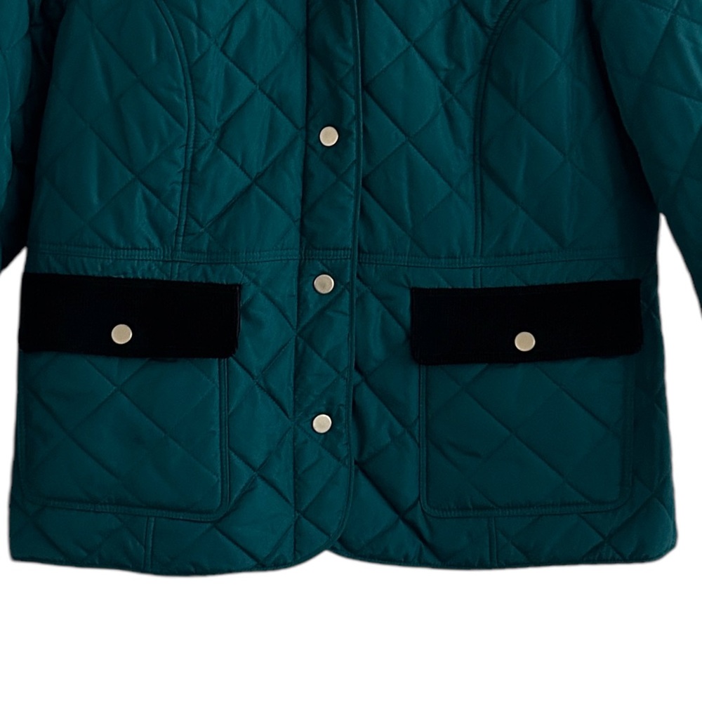 Charter Club Quilted Corduroy Trim Jacket (PL) - Picture 11 of 16